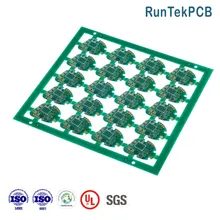 Yönlendirici için Düşük Dielektrik Kayıplı Özel 2 Katmanlı Sert PCB