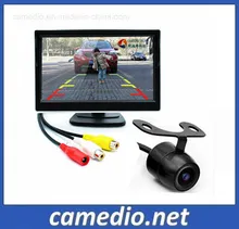 5" จอแสดงผล TFT LCD สำหรับมองหลัง + กล้องมองหลัง