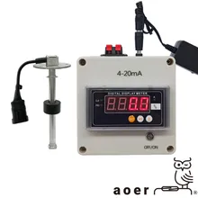 Medidor Digital de Nível de Líquido Programável Compacto com 4-Digit Display LED de Alto Contraste