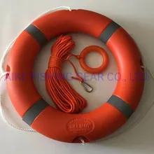 Lifebuoy aufblasbares Boot Wasser schwimmendes Rettungsseil, Schwimmweste, Schwimmring Rettungsringe