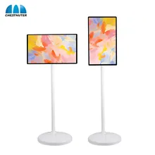24 Écran Tactile Pouce CPU Système Android Batterie Intégrée avec 13MP Caméra Mobile Intelligent Écran Portable Moniteur à Rotation