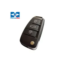 2+1 Buton Uzaktan Kumanda Araba Anahtarı Kapağı Kilitçi Araç Anahtarı Kasa Kapağı Logo ile