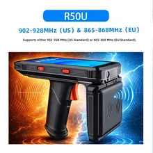 Ezscan R50u Terminal portátil Android de fábrica soporta escaneo de códigos de barras y lector RFID