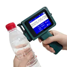 Stampante a getto d'inchiostro portatile e compatta, macchina per la codifica delle date, multi materiale e multi superficie