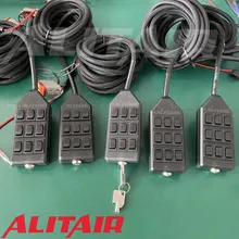 Controllore di sospensione ad aria AVS Arc-9-LED LED Display 9 Switchbox Controllore di sospensione ad aria AVS Arc-9-LED LED Display 9 Switchbox