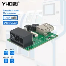 OEM 2D 바코드 스캐너 모듈 미니 스캔 엔진, 신분증 및 운전면허증용 USB 및 COM 인터페이스, 재고 보유