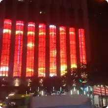 Sistem Dinding Layar LED Tahan Air IP65 Luar Ruangan Berperforma Tinggi