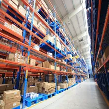 Rack per pallet di tipo medio senza bulloni con rondella antivibrazione, scaffale in acciaio per stoccaggio, scaffale per magazzino, scaffale metallico