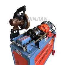 Máquina Automática de Rosqueamento de Verga, Máquina de Fabricação de Parafuso de Conector de Verga, Máquina de Laminação de Roscas