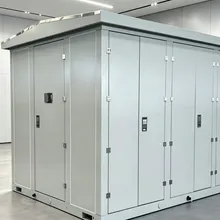 Wetterfeste Stahlhülle für Box-Transformatorenstation für die Fernstromverteilung