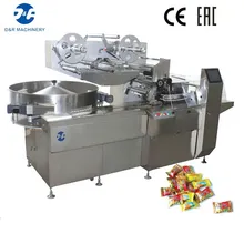 Máquina Automática de Embalagem de Barras de Chocolate Máquina de Embalagem de Doces Máquina Automática de Embalagem de Barras de Chocolate Máquina de Embalagem de Doces