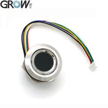 Crescer R503 Novo Módulo Sensor Scanner de Impressão Digital Capacitiva com Controle LED Redondo