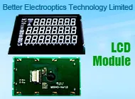 Module d'affichage LCD à écran rétroéclairé bleu négatif FSTN