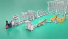 Машина для упаковки маленьких сумок, настраиваемая умная упаковочная машина