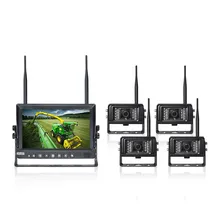 Sistema di telecamera posteriore wireless per la sicurezza delle macchine agricole