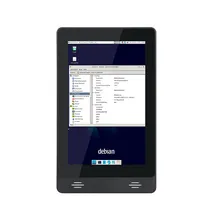 DC Poe Tablet 8 Inch Wandmontage Touchscreen Rk3566 Linux Tablet POS Apparaat met RJ45 Poort LCD Scherm met Debian Systeem