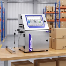 Máy in mã công nghiệp Linx Cij cho mã lô, số sê-ri, ngày hết hạn, máy in ngày