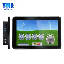 10.1 Polegada IP65 Tablet PC Janela Linux Tela Sensível ao Toque Robusto Embutido Tela LCD Tudo em Um Computador Painel Industrial