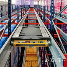 Hệ thống kệ xe đẩy đa pallet cho kho tự động