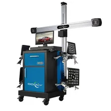 Alineación de ruedas automática con sistema de subida y bajada automático