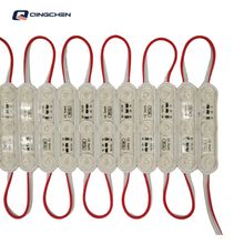 3 Modul LED dengan Lensa 12V DC 6500K Modul LED Ultrasonik Putih untuk Papan Iklan IP65 Modul LED Tahan Air