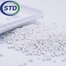 Maître de couleur en porcelaine blanche à haute concentration Tio2 pour le plastique ABS pour injection