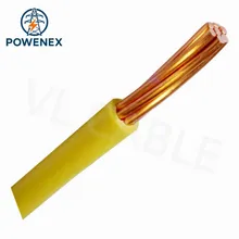 Enkelvoudige Kern H07V-R Geïsoleerde Stranded Geleider PVC Bouddraad