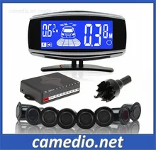 8 Rückansicht Parksensor LCD-Display Radar-System