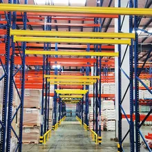 Sistema di scaffalature in acciaio pesante selettivo personalizzato per uso industriale