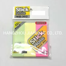 문구 세트 활동 노트북 색상 선물 메모 패드 노트패드 포스트 3PC 스티키 노트