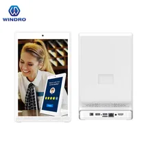 Máquina POS em promoção Tudo em Um Tablet PC Android 8 Polegadas Sistema de Pedidos Rk3288 Android 8.1 Display de Tablet PC em Forma de L