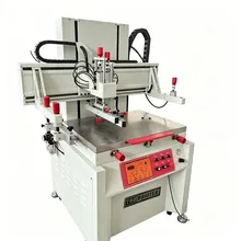 Automatische Precisie Flatbed Zeefdrukmachine met PLC-besturing