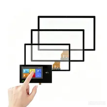 5 2,5 Zoll kompaktes LCD-Display mit projizierter kapazitiver Touch-Funktionalität