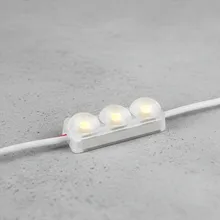 0.5W وحدة LED أحادية اللون عالية السطوع مقاومة للماء للزينة الخارجية جودة ممتازة لوحدات LED 12V وحدة LED