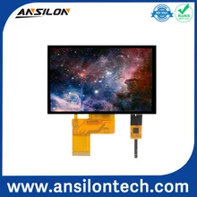 Modul Teratur Kelas Atas Dirakit 5-Inch 800X480 Modul Tampilan untuk Kit Keamanan