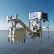 Machine automatique d'emballage de sachets de thé en pyramide avec enveloppe emballée à prix d'usine
