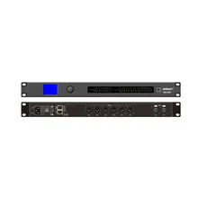 네트워크 원격 제어 2X6 채널 전문 1u 랙마운트 디지털 오디오 프로세서