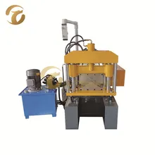 Máquina de Formação de Rolos para Cobrimento de Cume de Telhado de Aço Metálico Automática Máquina de Formação de Rolos para Cobrimento de Cume de Telhado de Aço Metálico Automática