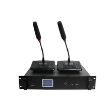 Sistema di Conferenza Digitale DC-800 Serie con Funzioni di Discussione Microfoni Amplificatore Unità di Controllo Principale Sistema di Conferenza Digitale