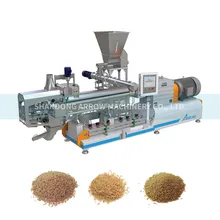 1500-2000kg/H Ligne de traitement de riz extrudé entièrement automatique pour la fabrication de noyaux de riz fortifiés