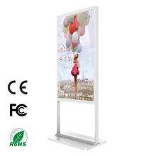 Player video multimediale Android con schermo LCD da 43 pollici