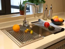 Giá để bồn rửa có thiết kế có thể tùy chỉnh, gập lại được và dễ dàng vệ sinh