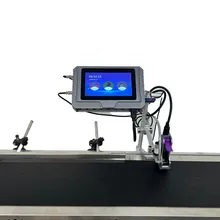 Stampante a getto d'inchiostro per codifica su linea di produzione automatizzata con codice a barre QR a dati variabili
