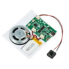 Modulo audio ricaricabile per registrazione e riproduzione
