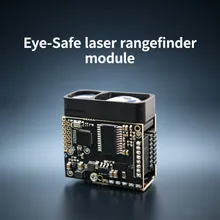 905nm Mesafe Sensörü 1200m Düşük Güç 3.3V-5V Robotik için Küçük Lazer Mesafe Modülü