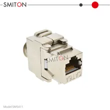 CAT6 FTP Anahtar Jack RJ45 8p8c FTP RJ45 Modül Metal Jack