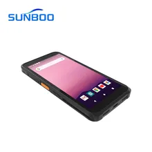 เครื่องสแกนบาร์โค้ดแบบพกพาที่ทนทานสำหรับอุตสาหกรรม 2D เครื่องสแกนบาร์โค้ด PDA 5.7 นิ้ว