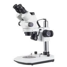 Microscopio Trinoculare Professionale con 3W Sistema di Illuminazione a LED