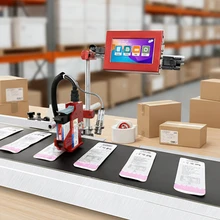 T110s Máquina de Codificação Online Multi Material para Linha de Produção