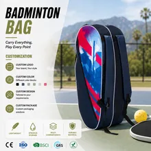 Fabrik Großhandel Funktional Bequem Lagerung Tennis Schläger Set Badminton Schläger Rucksack